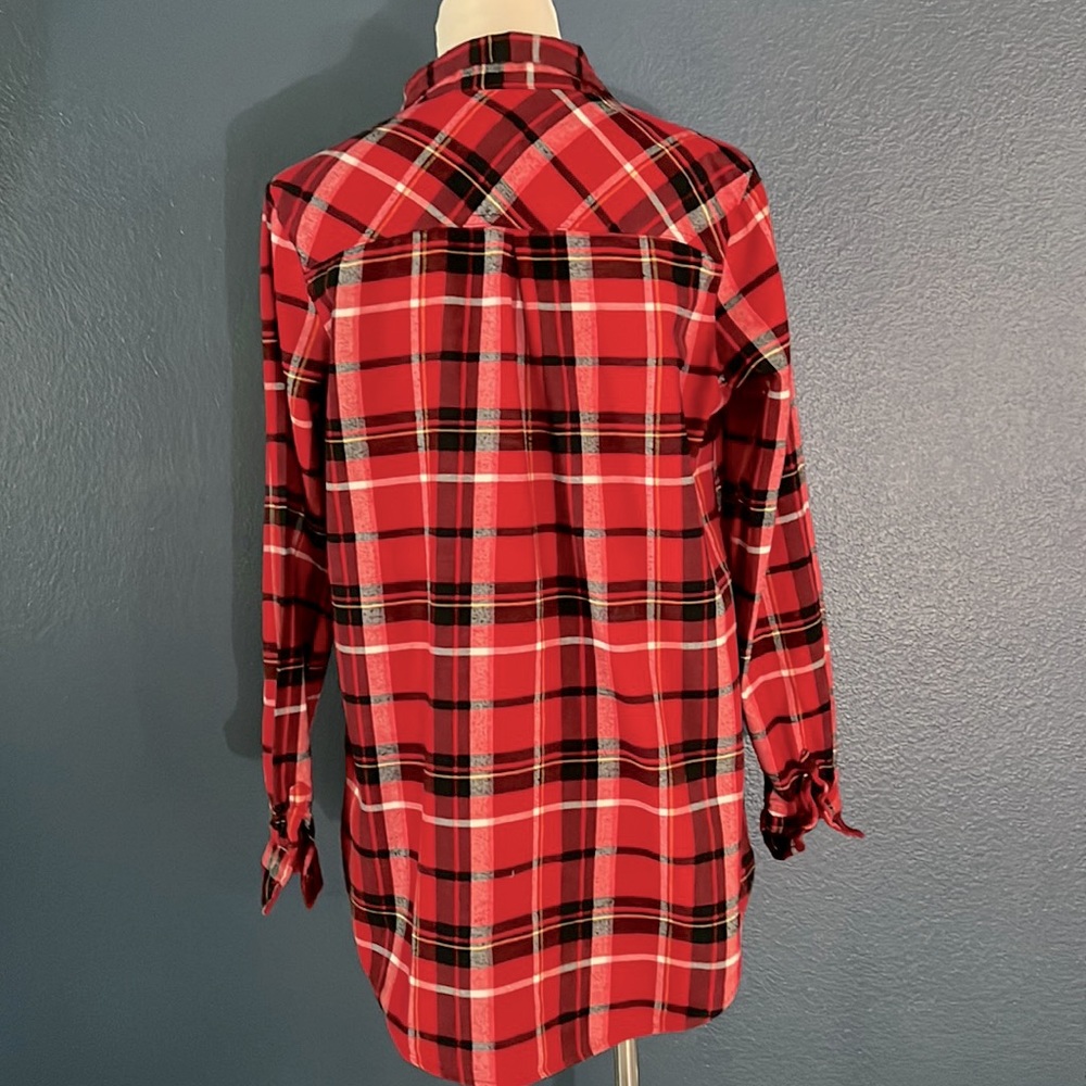 ISABEL MATERNITY FLANNEL SHIRT - Picture 4 of 4